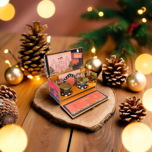 Royal Rajwadi Wedding Invitation Box