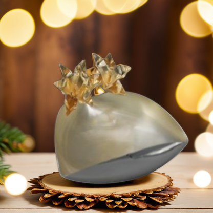 Golden Bloom Origami Bowl