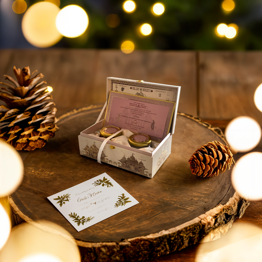 Sacred Elegance Wedding Invitation Box