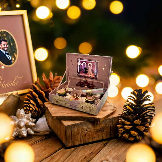 Divine Royal Wedding Invitation Box